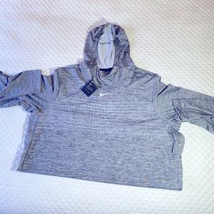 NWT Nike Men’s Performance Dri-Fit  Gray Hoodie sz 3XL AO5918-010 Ret. $145
